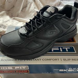 Skechers Work Memory Foam Wide Fit